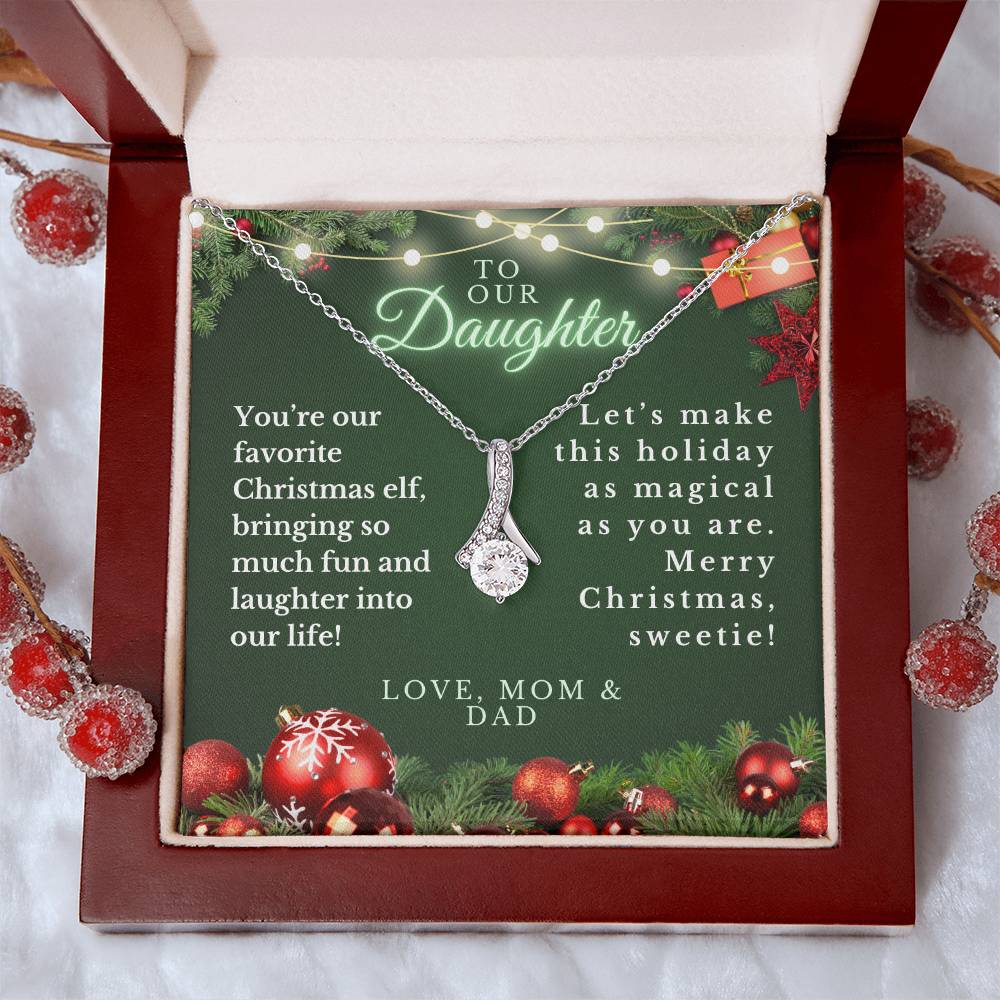 CHRISTMAS SPECIAL - To Our Daughter - Alluring Beauty Necklace