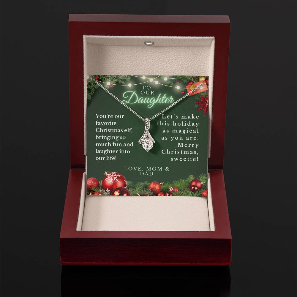 CHRISTMAS SPECIAL - To Our Daughter - Alluring Beauty Necklace