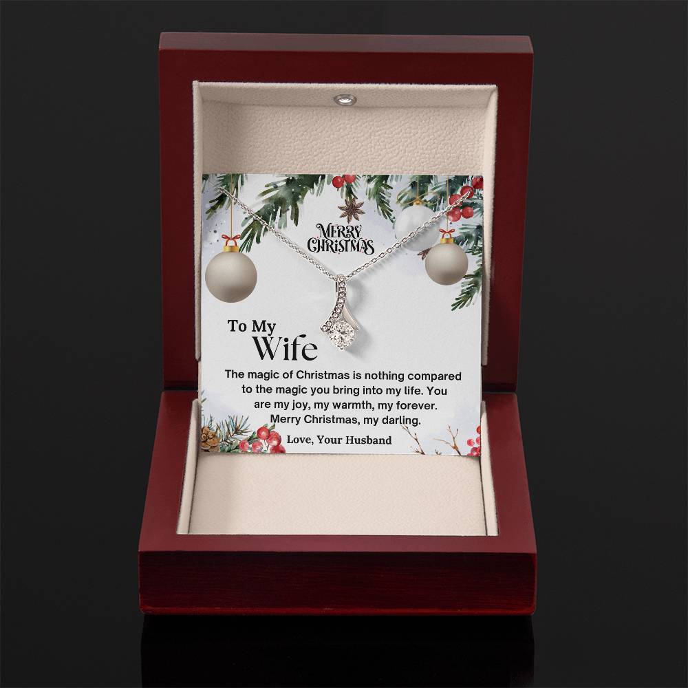 CHRISTMAS SPECIAL - To My Wife - Alluring Beauty Necklace