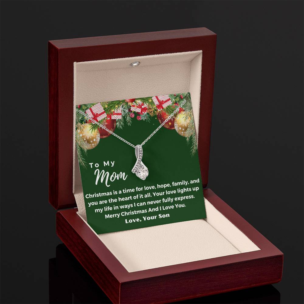 CHRISTMAS SPECIAL - To My Mom -  Alluring Beauty Necklace