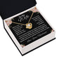 To My Wife - You Were The One - Love Knot Necklace