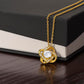 To My Daughter - Inspire - Love Knot Necklace