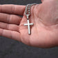 To My Soulmate - Special - Cuban Chain with Artisan Cross Necklace