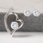 Valentine's Day Special - To My Wife - Forever Love Necklace & Earring Set