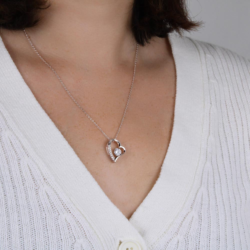 To My Wife - Heart And Soul - Forever Love Necklace