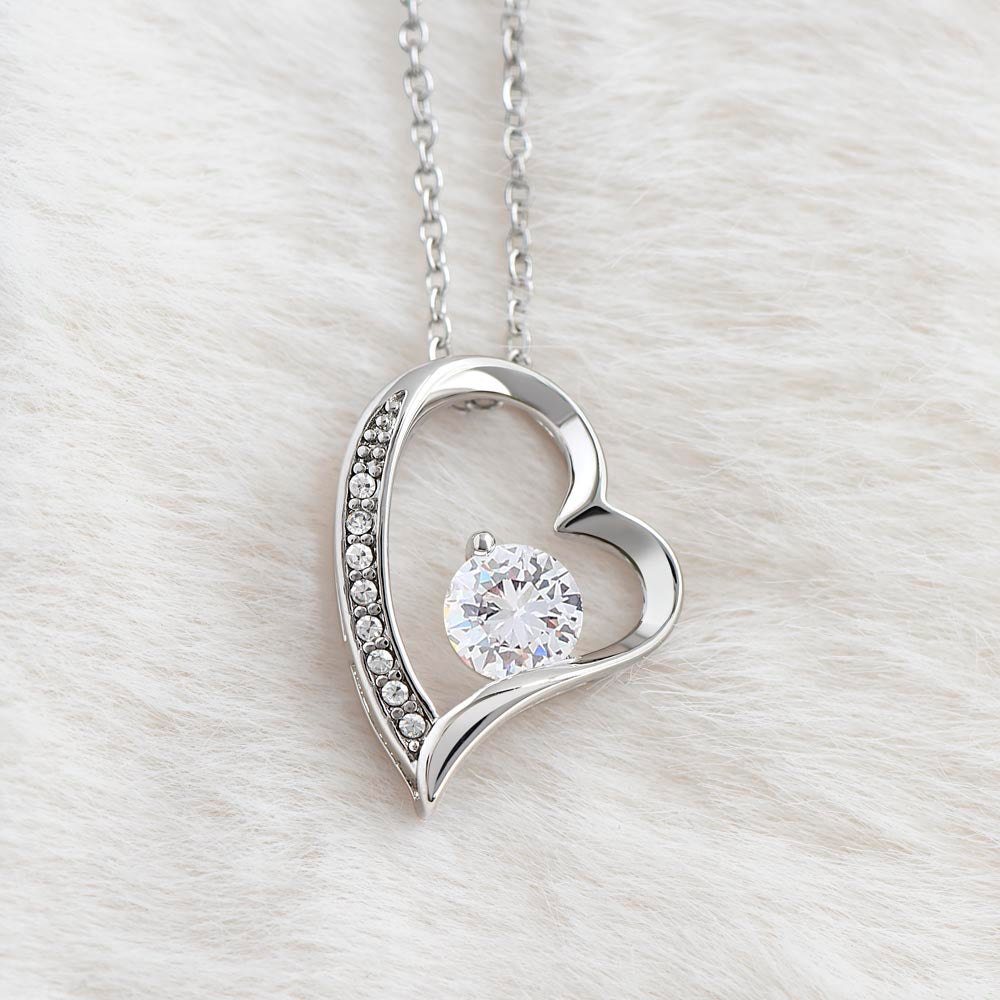 To My Daughter - Journey Of Love - Forever Love Necklace