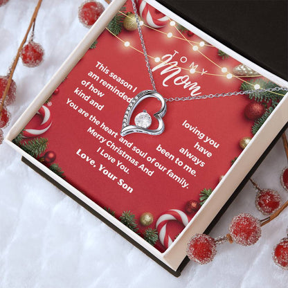 CHRISTMAS SPECIAL - To My Mom - Forever Love Necklace