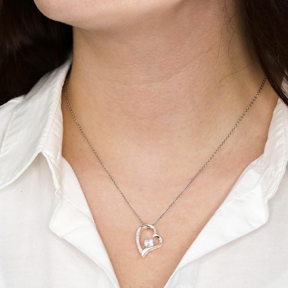 CHRISTMAS SPECIAL - To Our Daughter - Love Knot Necklace