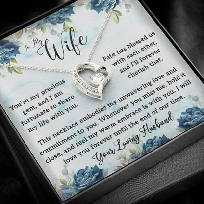 To My Wife - Ignite Eternal Love: The Enchanting Forever Love Necklace