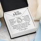 To My Mom - Thank You - Forever Love Necklace