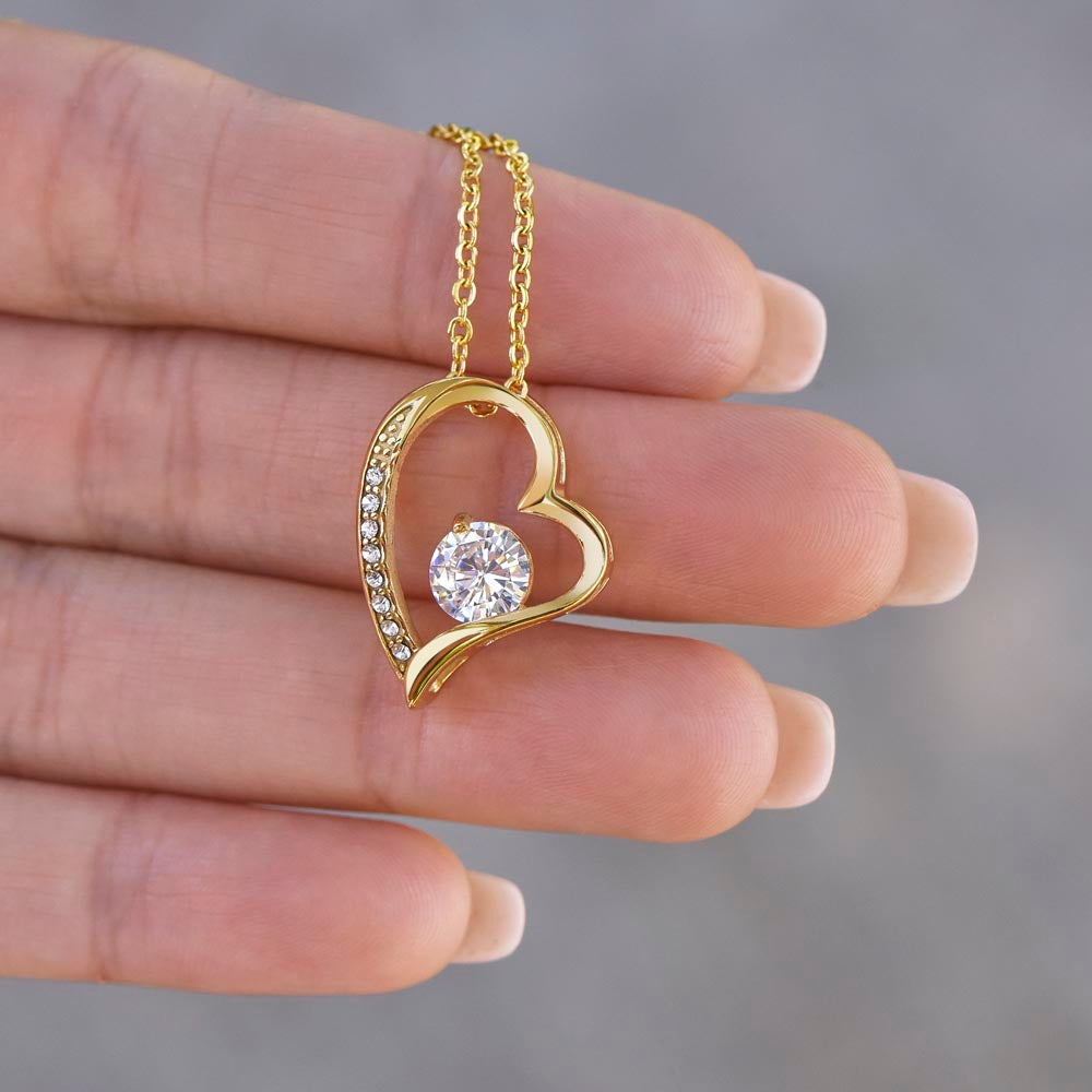 To My Wife - My Everything - Forever Love Necklace