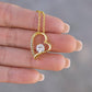 To My Daughter - Journey Of Love - Forever Love Necklace
