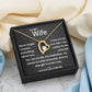To My Wife - You Are My Life - Forever Love Necklace